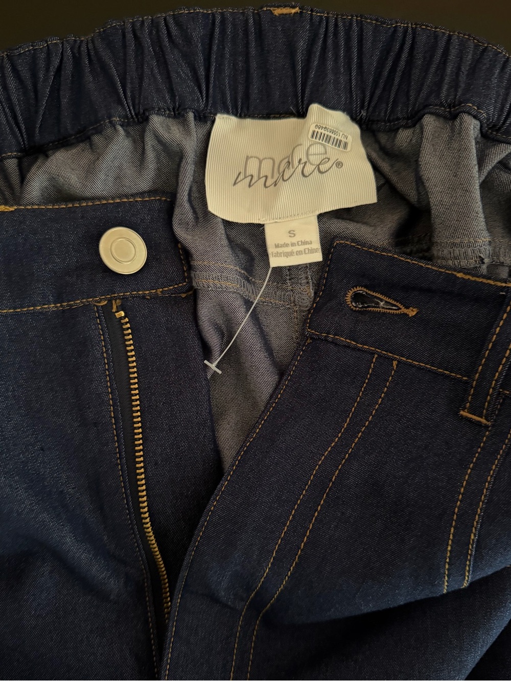 Mare Mare Anthropologie Strapless Denim Skirt Dress - Picture 10 of 10